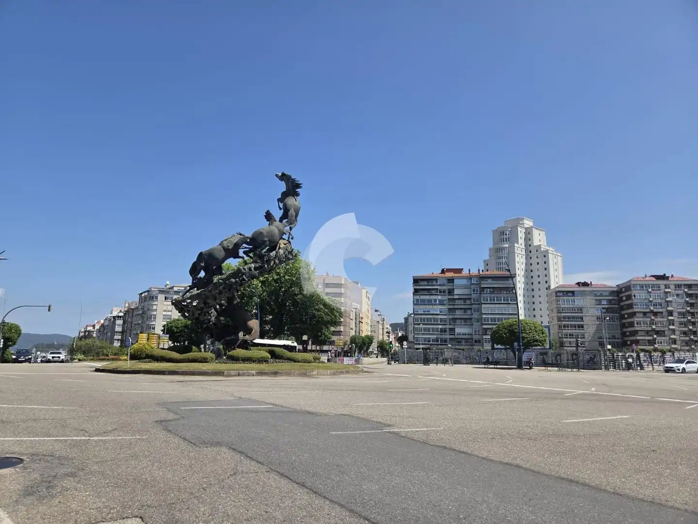 Exterior view of Buildings for sale in Vigo 