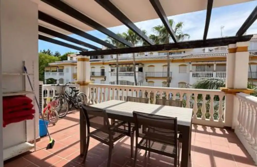 Terraza de Apartamento en venta en Marbella con Aire acondicionado, Terraza y Piscina