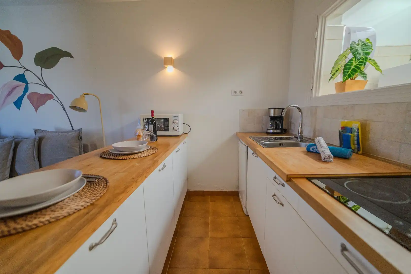 Cuina de Casa o xalet en venda en San Bartolomé de Tirajana amb Aire condicionat, Jardí privat i Terrassa