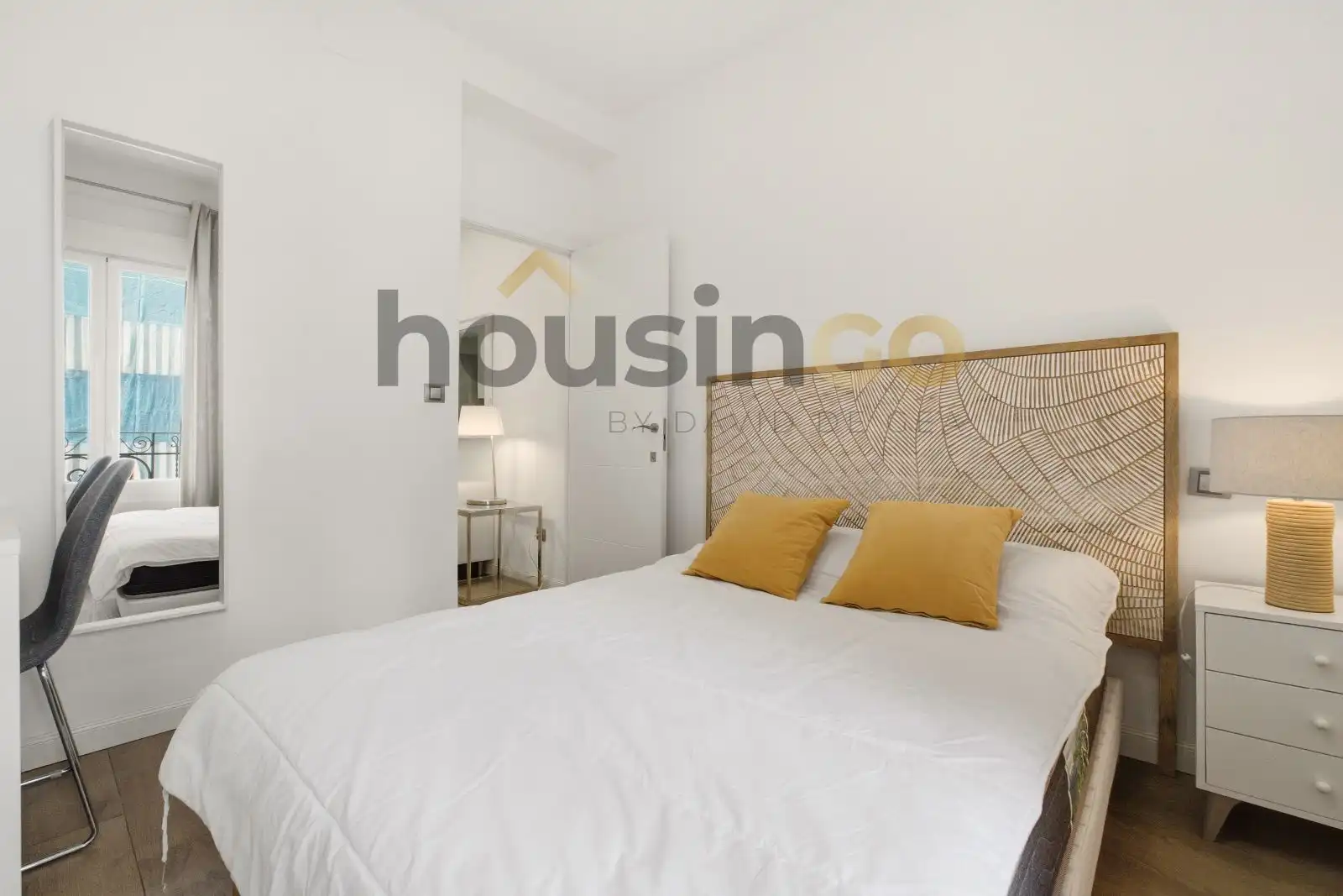Habitación de Piso de alquiler en Madrid con Aire acondicionado, Calefacción y Parquet