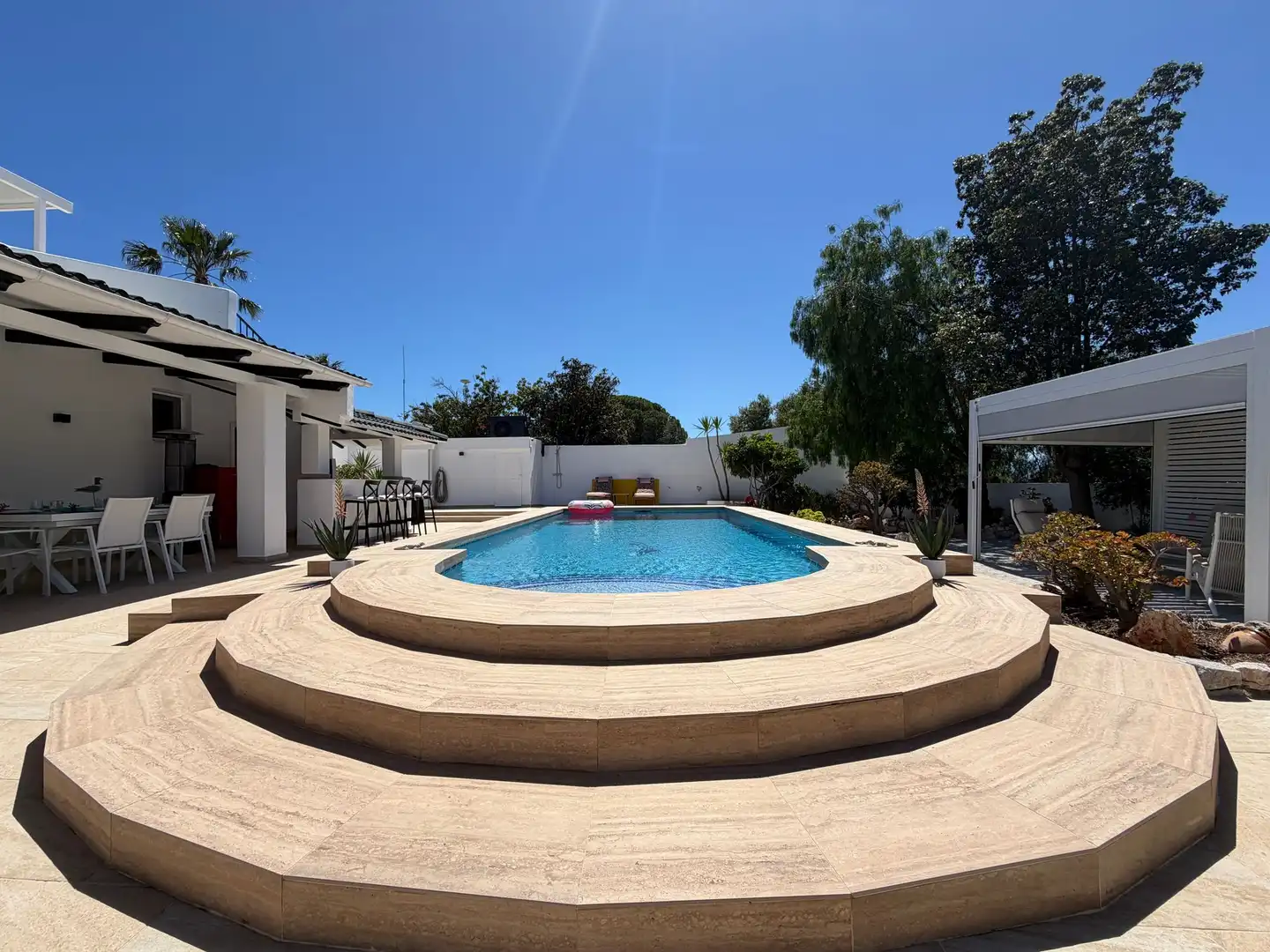 Swimming pool of Houses for sale in Benalmádena  with Terrace