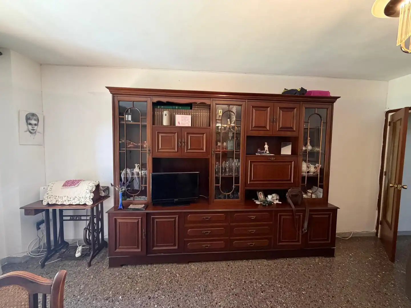 Sala d'estar de Pis en venda en Barberà del Vallès amb Calefacció, Moblat i Forn