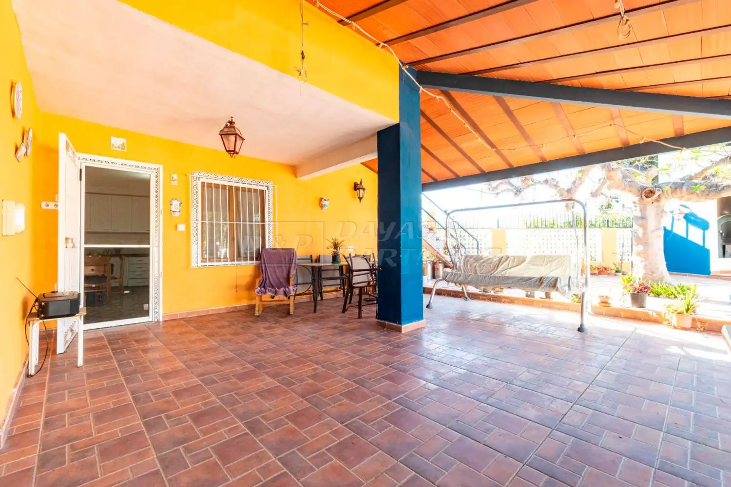 Terrasse von Haus oder Chalet zum Verkauf in Orihuela mit Privatgarten, Abstellraum und Schwimmbad