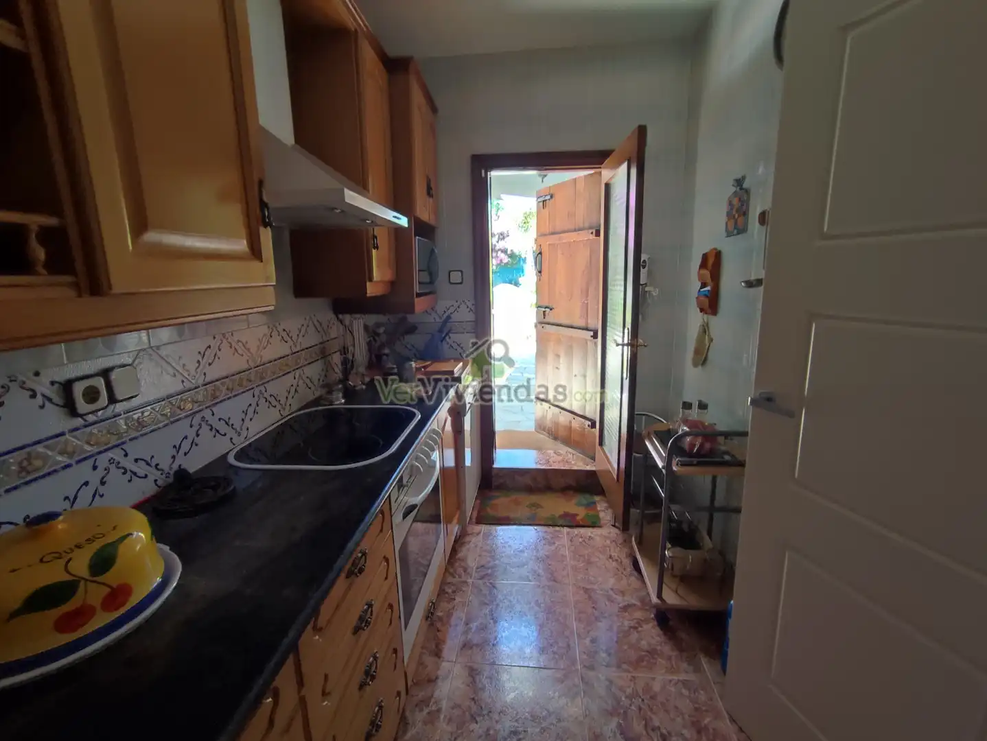 Cocina de Casa o chalet en venta en Vallirana con Calefacción, Jardín privado y Terraza