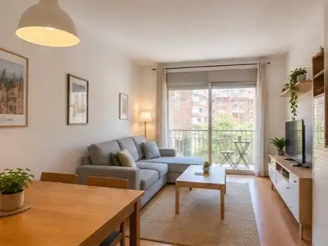 Living room of Flat for rent in Les Corts