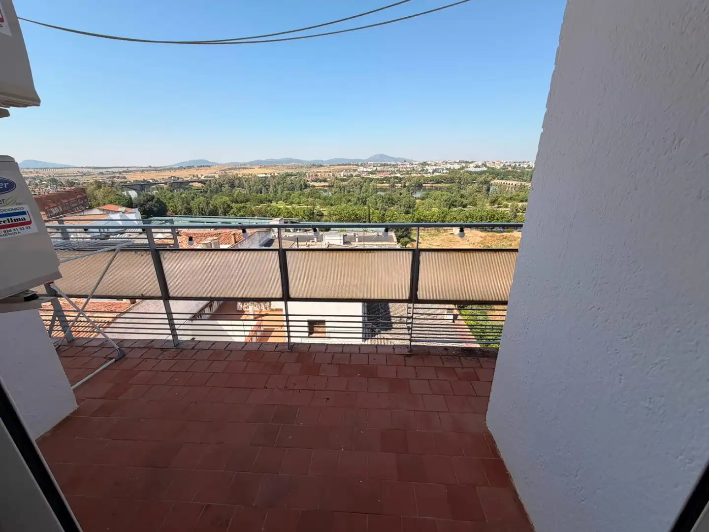 Terraza de Piso de alquiler en Mérida con Aire acondicionado, Calefacción y Amueblado
