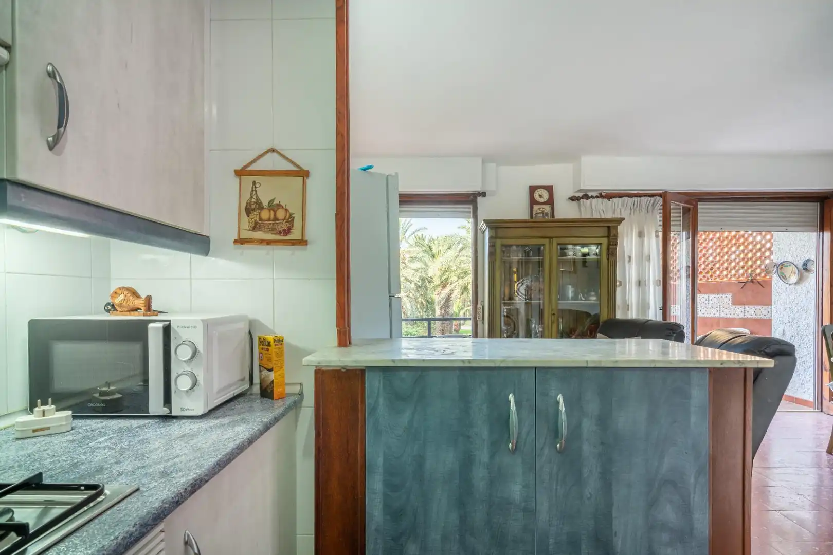 Kitchen of Apartments for rent in Roquetas de Mar  with Furnished and Balcony