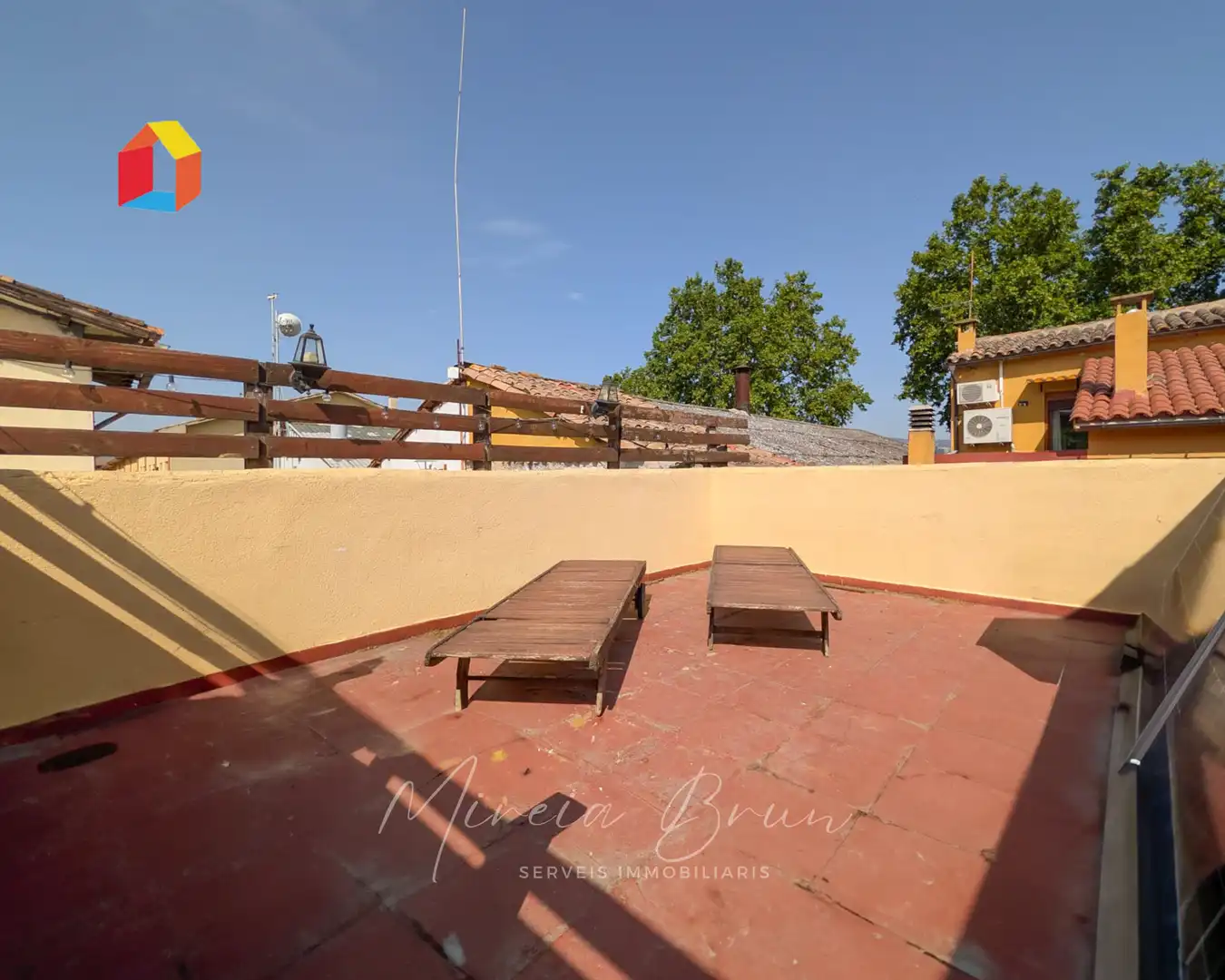 Terraza de Casa adosada en venta en Seva con Calefacción