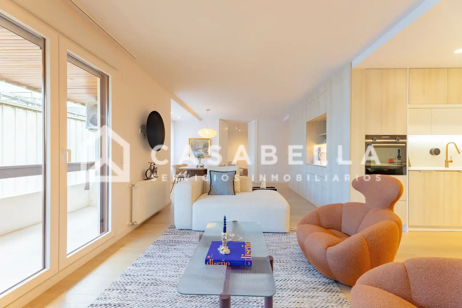 Living room of Flat for sale in Valencia  with Air Conditioner, Heating and Terrace