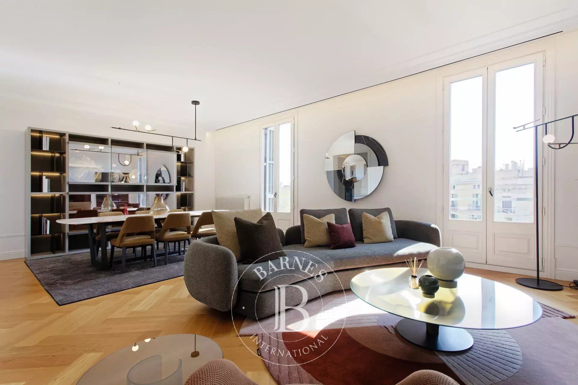 Living room of Flat for sale in  Barcelona Capital  with Air Conditioner, Heating and Terrace
