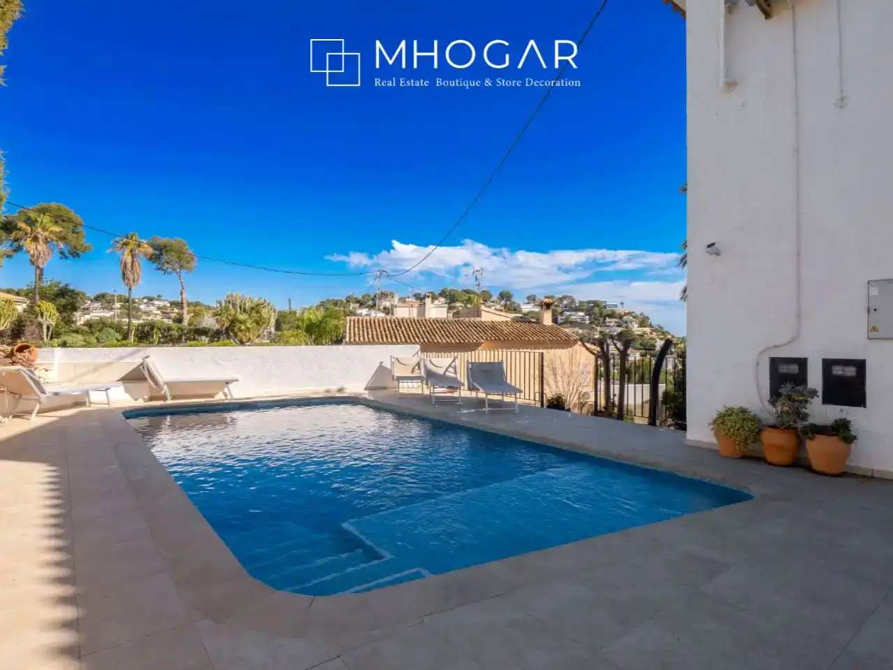 Piscina de Casa o chalet en venta en Benissa con Aire acondicionado, Piscina y Balcón