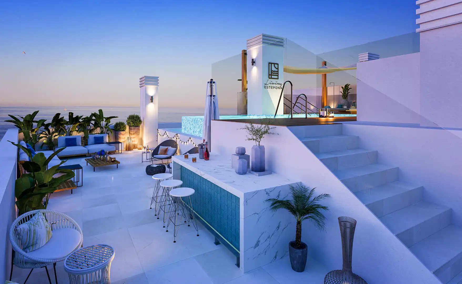 Apartment mit Pool zum Verkauf in Estepona Pueblo