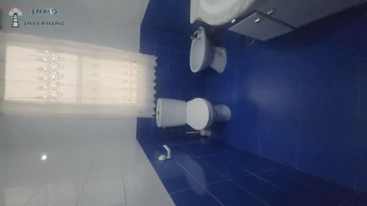 Bathroom of Flat for sale in Ferrol  with Heating, Storage room and Furnished