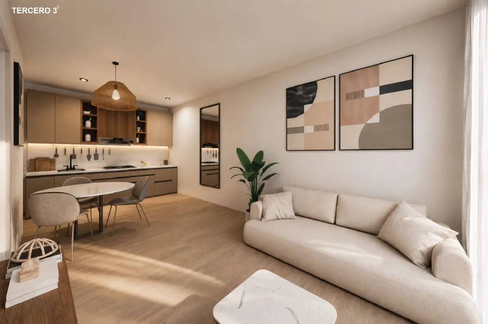 Piso de obra nueva con terraza en venta en Avinguda de Puig i Cadafalch 195