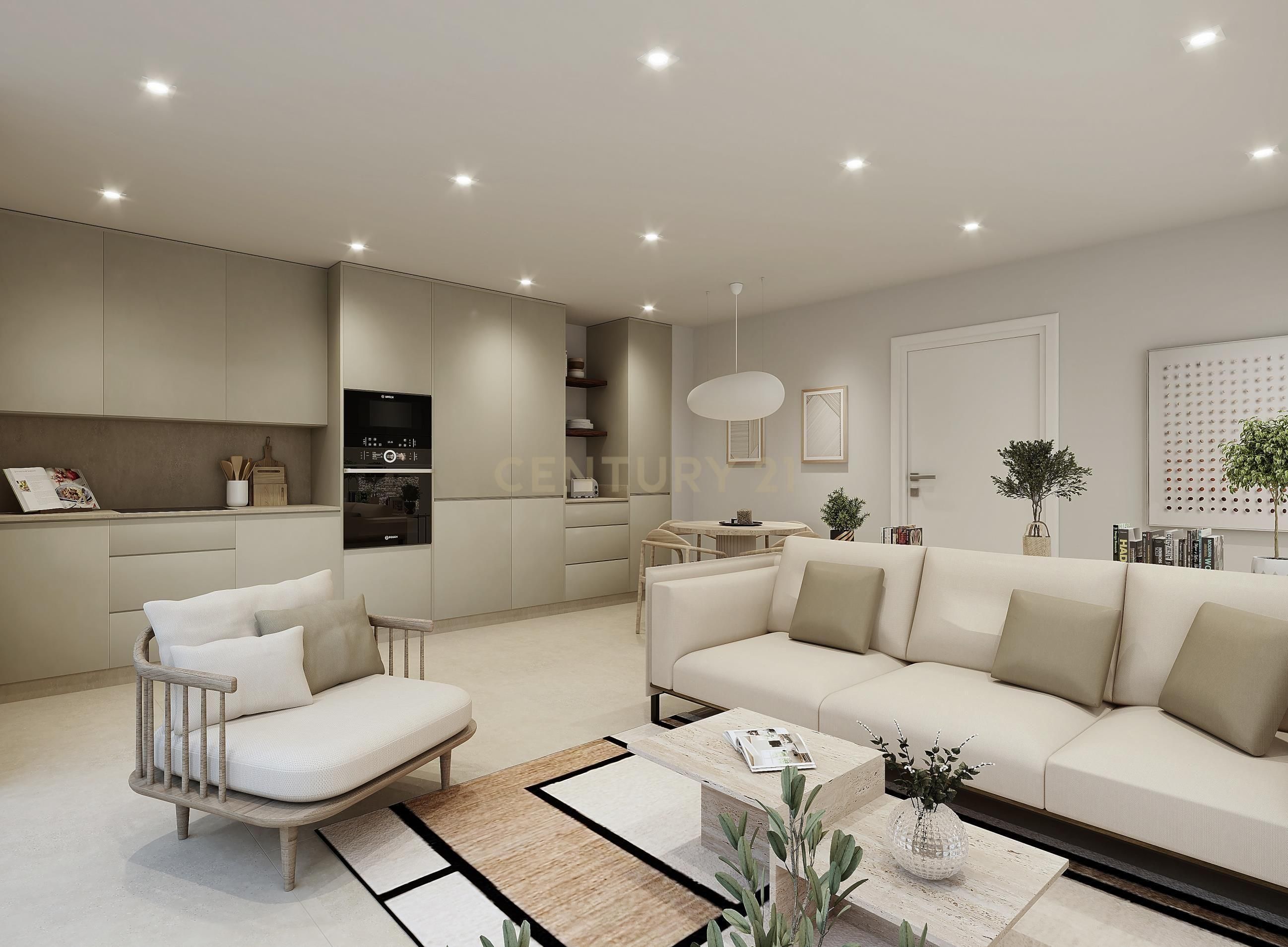 Sala de estar de Apartamento en venta en Sant Joan de Labritja