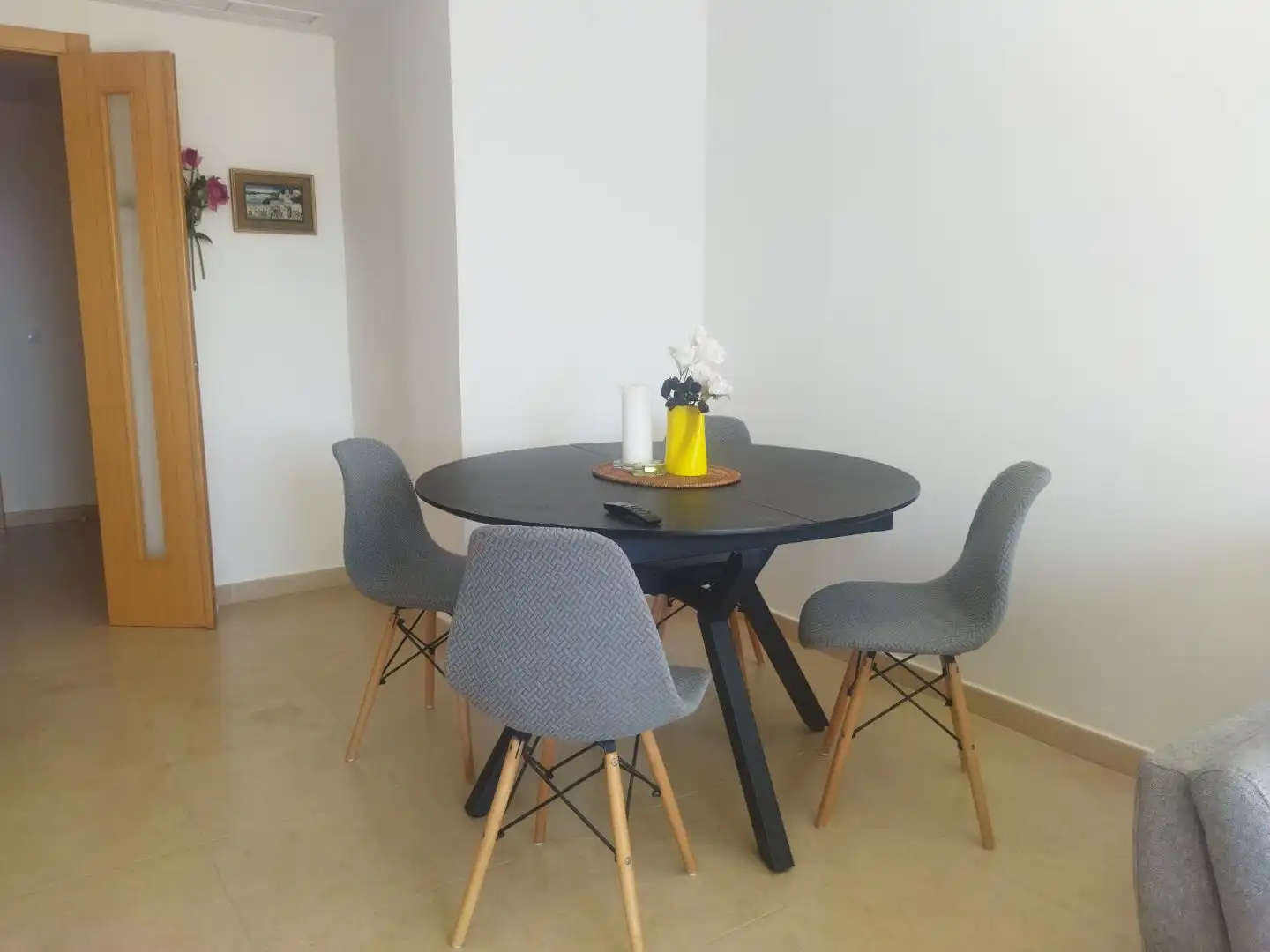 Dining room of Flat for rent in San Jorge / Sant Jordi  with Air Conditioner, Terrace and Balcony