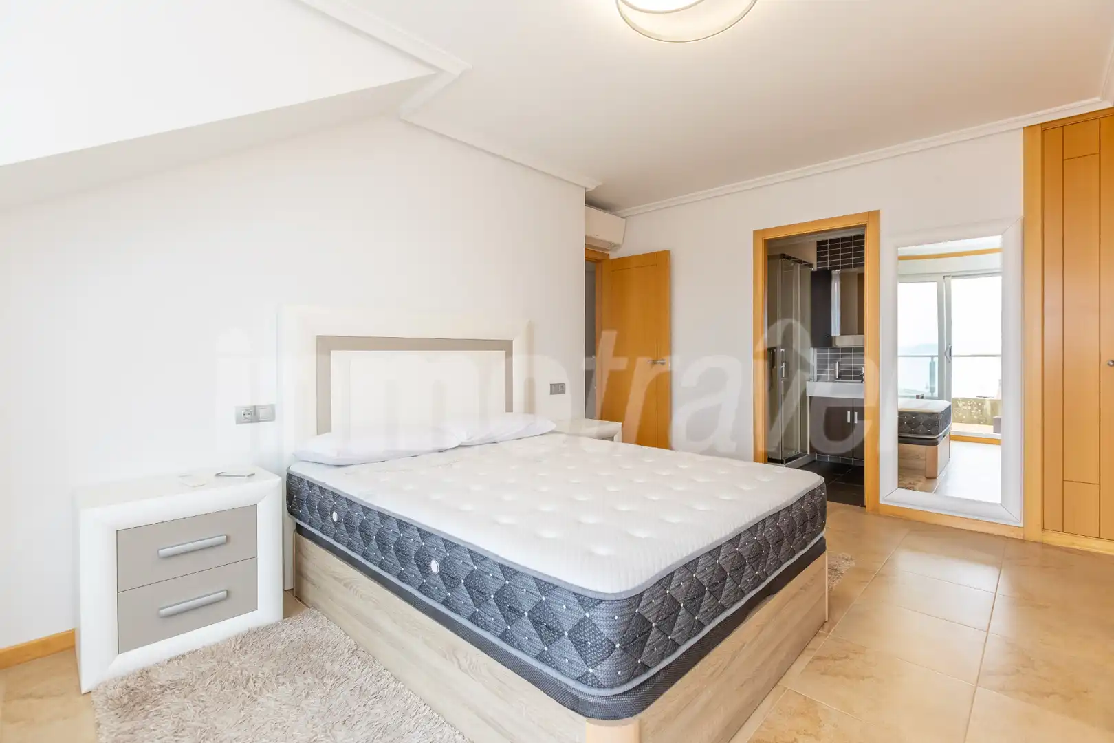 Bedroom of Attic for sale in Sanxenxo  with Air Conditioner, Heating and Terrace