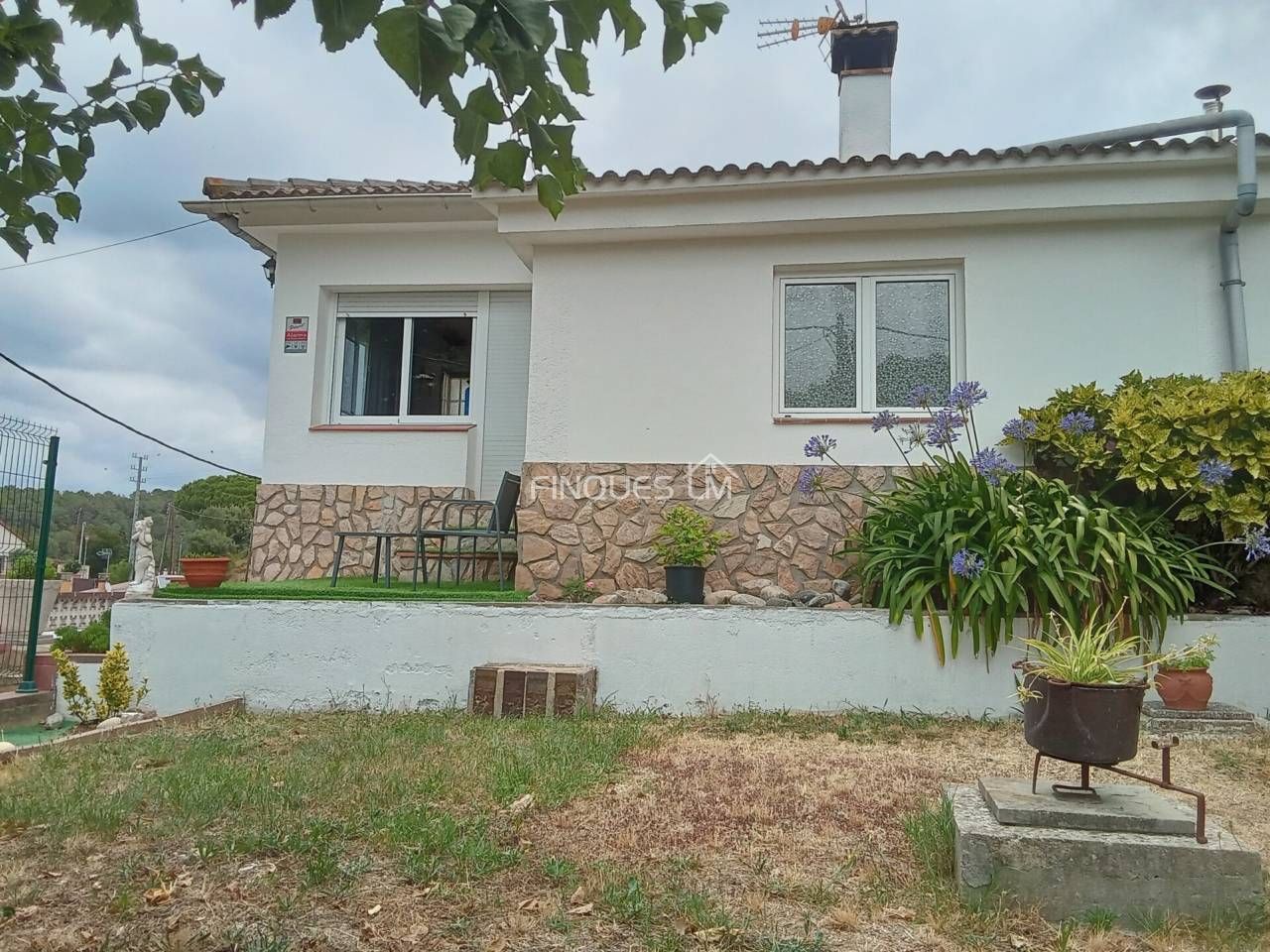Vista exterior de Casa o xalet en venda en Tordera amb Calefacció, Jardí privat i Terrassa