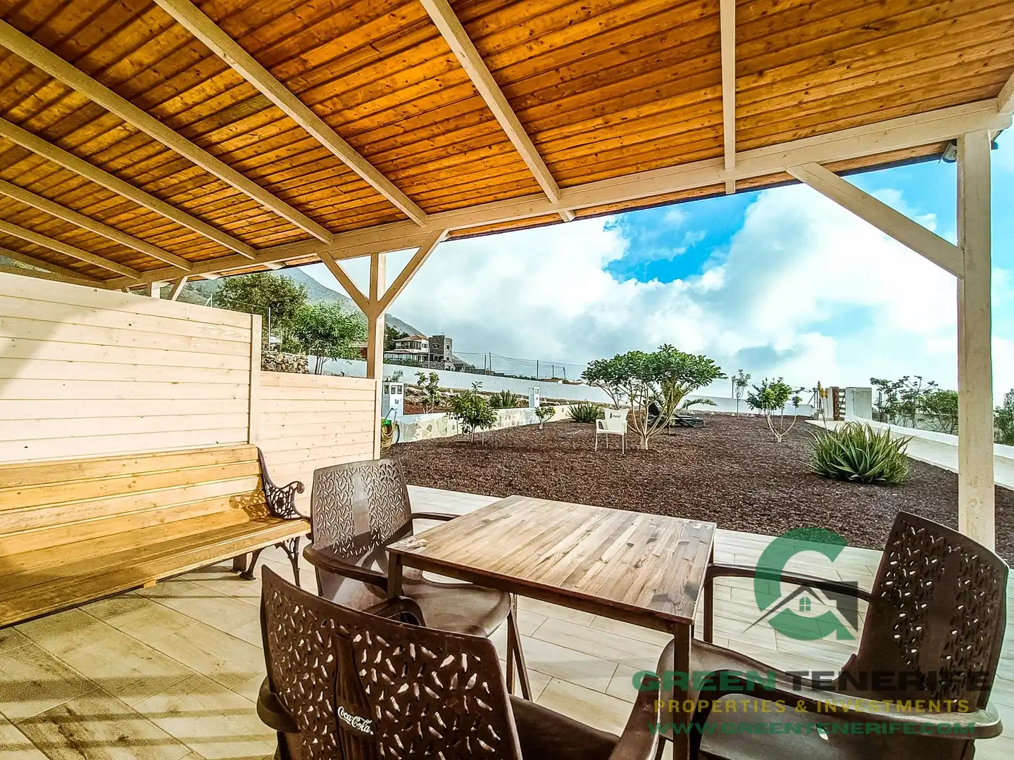 Terrace of Flat for rent in Guía de Isora  with Terrace and Furnished