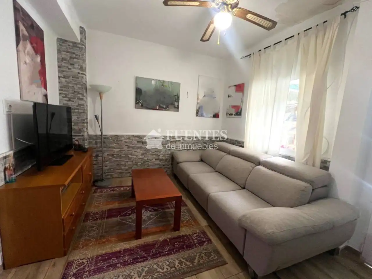 Living room of Flat for sale in Alicante / Alacant  with Furnished