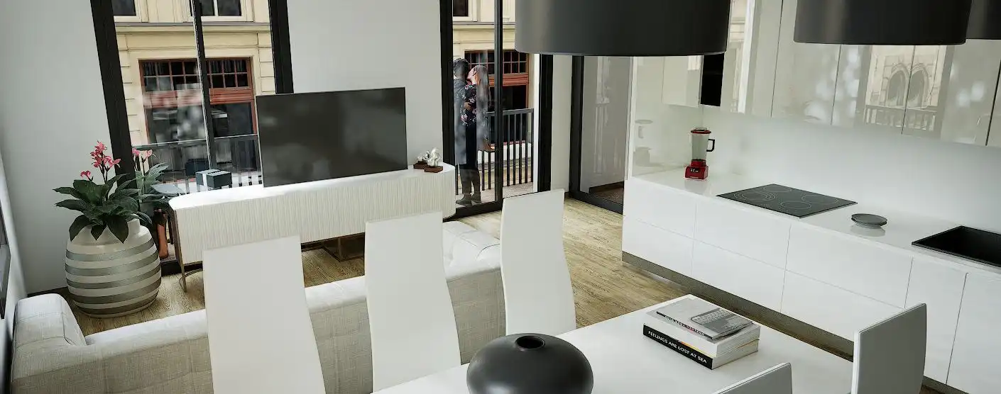 Sala de estar de Dúplex en venta en Palafrugell con Aire acondicionado, Calefacción y Terraza