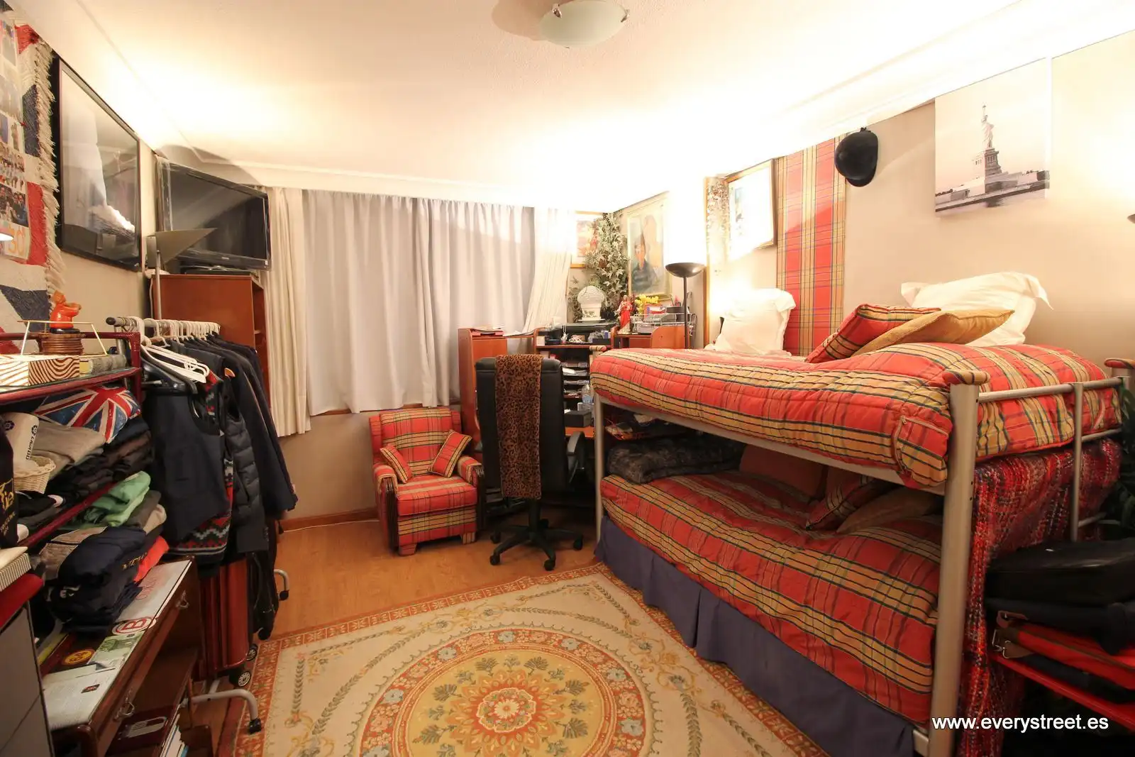 Schlafzimmer von Wohnung zum Verkauf in Madrid mit Klimaanlage, Heizung und Abstellraum