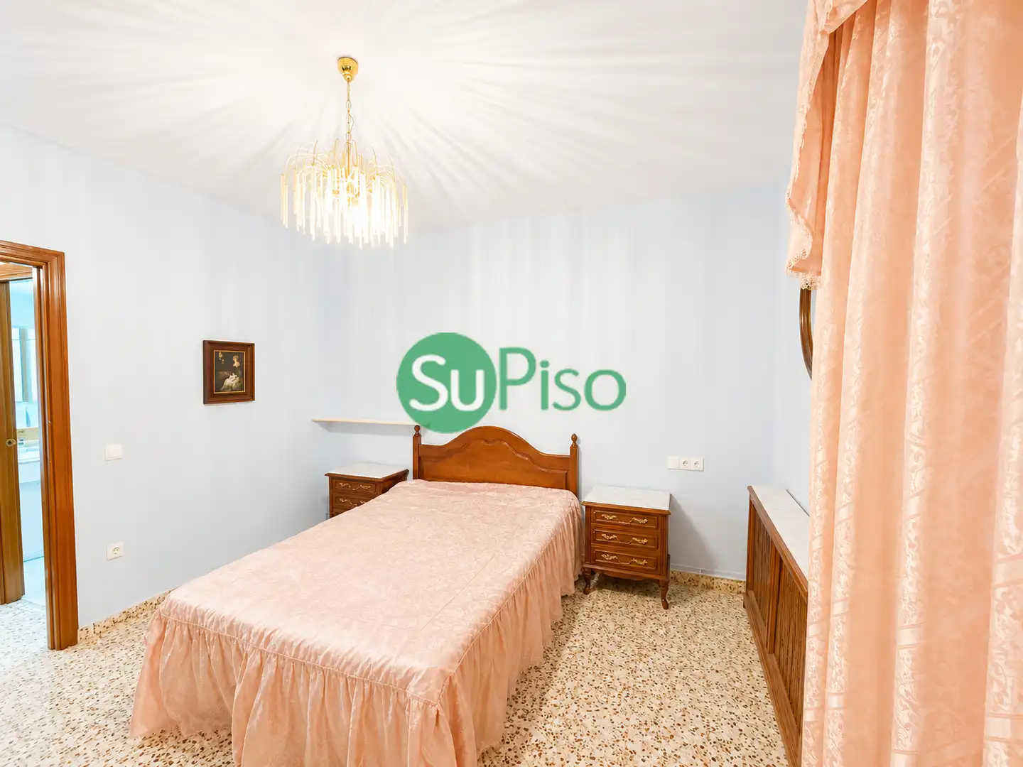 Schlafzimmer von Wohnung zum Verkauf in Borox mit Heizung, Terrasse und Möbliert