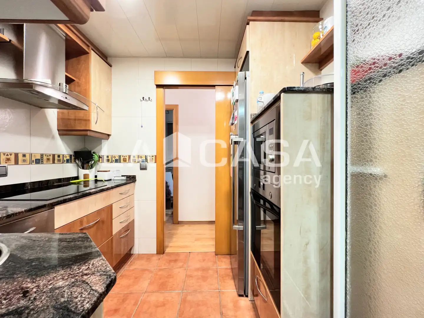 Kitchen of Flat for sale in Badalona  with Balcony