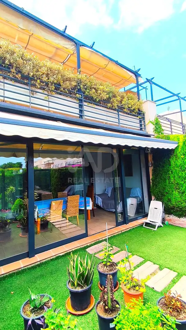 Terraza de Casa adosada en venta en Alicante / Alacant con Aire acondicionado, Calefacción y Terraza