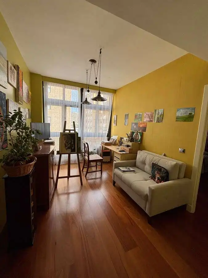 Sala de estar de Piso en venta en Las Palmas de Gran Canaria con Aire acondicionado y Piscina