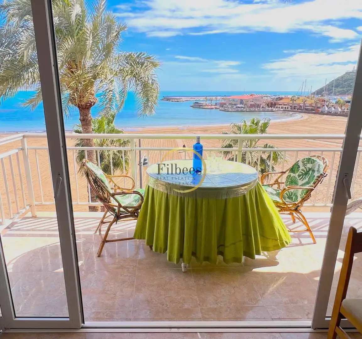 Apartamento con terraza en venta en Puerto de Mazarrón