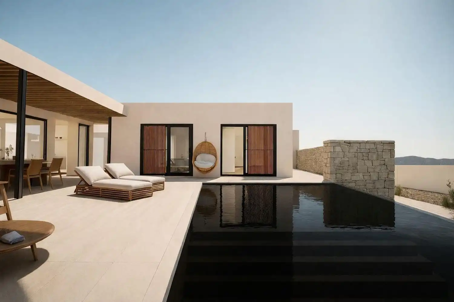 Terrassa de Casa o xalet en venda en La Oliva amb Aire condicionat, Jardí privat i Terrassa