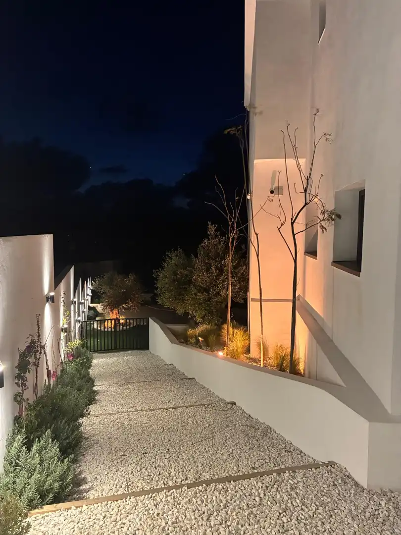 Terrasse von Haus oder Chalet zur Miete in Sotogrande mit Klimaanlage, Privatgarten und Terrasse