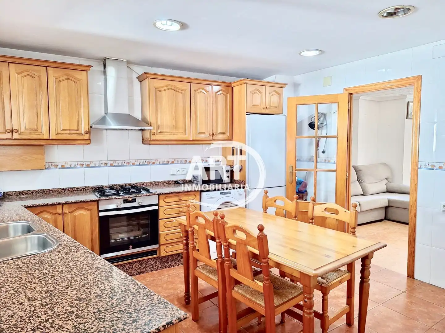 Cocina de Finca rústica en venta en Bétera con Aire acondicionado, Calefacción y Terraza