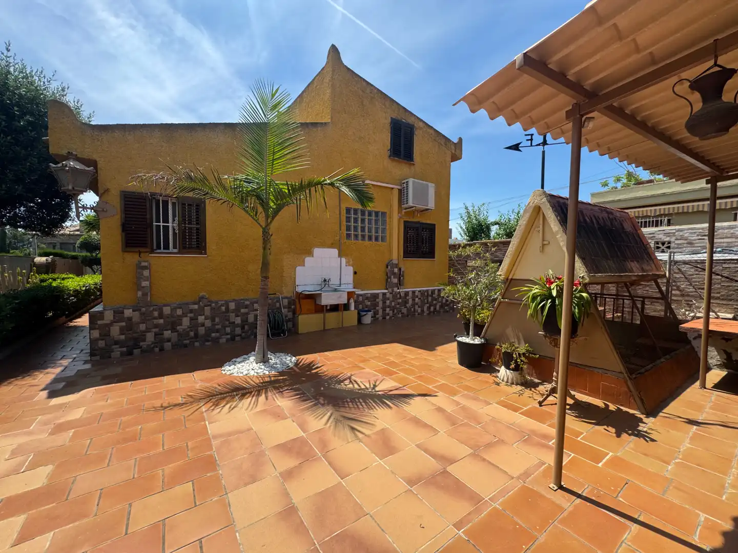 Terraza de Casa o chalet en venta en Moncada con Aire acondicionado, Jardín privado y Terraza
