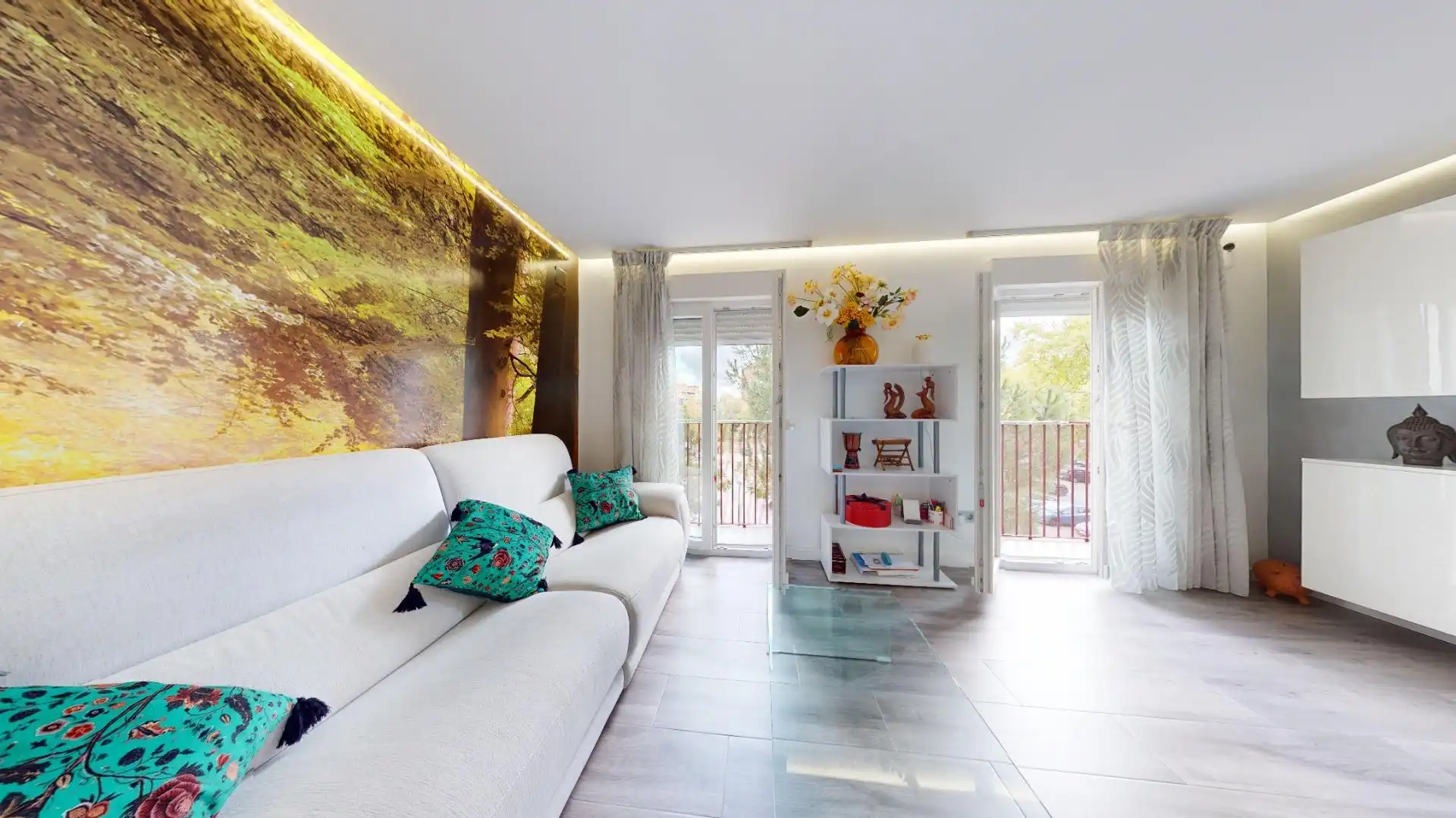 Sala de estar de Piso en venta en Madrid con Aire acondicionado, Calefacción y Terraza