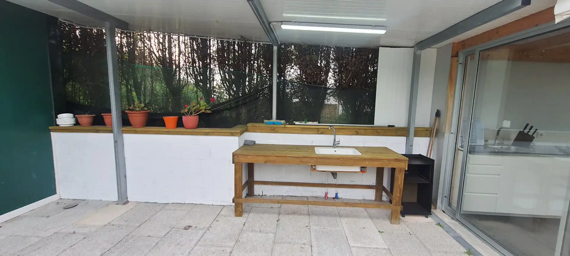 Terrasse von Grundstücke zur Miete in Carballo