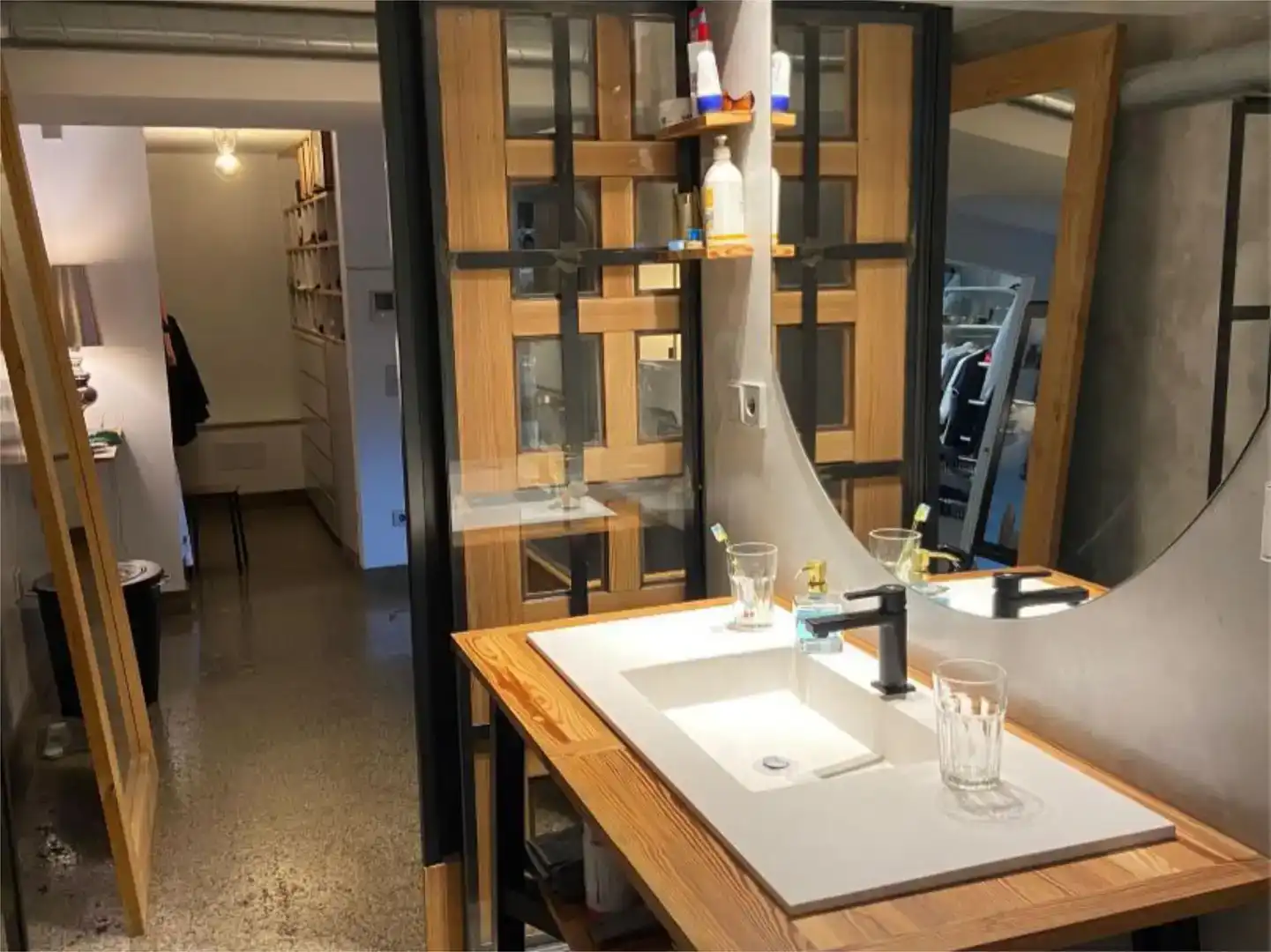 Badezimmer von Loft zur Miete in A Coruña Capital  mit Klimaanlage und Möbliert