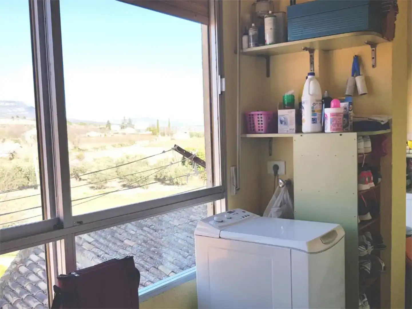 Terrasse von Wohnung zum Verkauf in Jarafuel mit Klimaanlage und Balkon