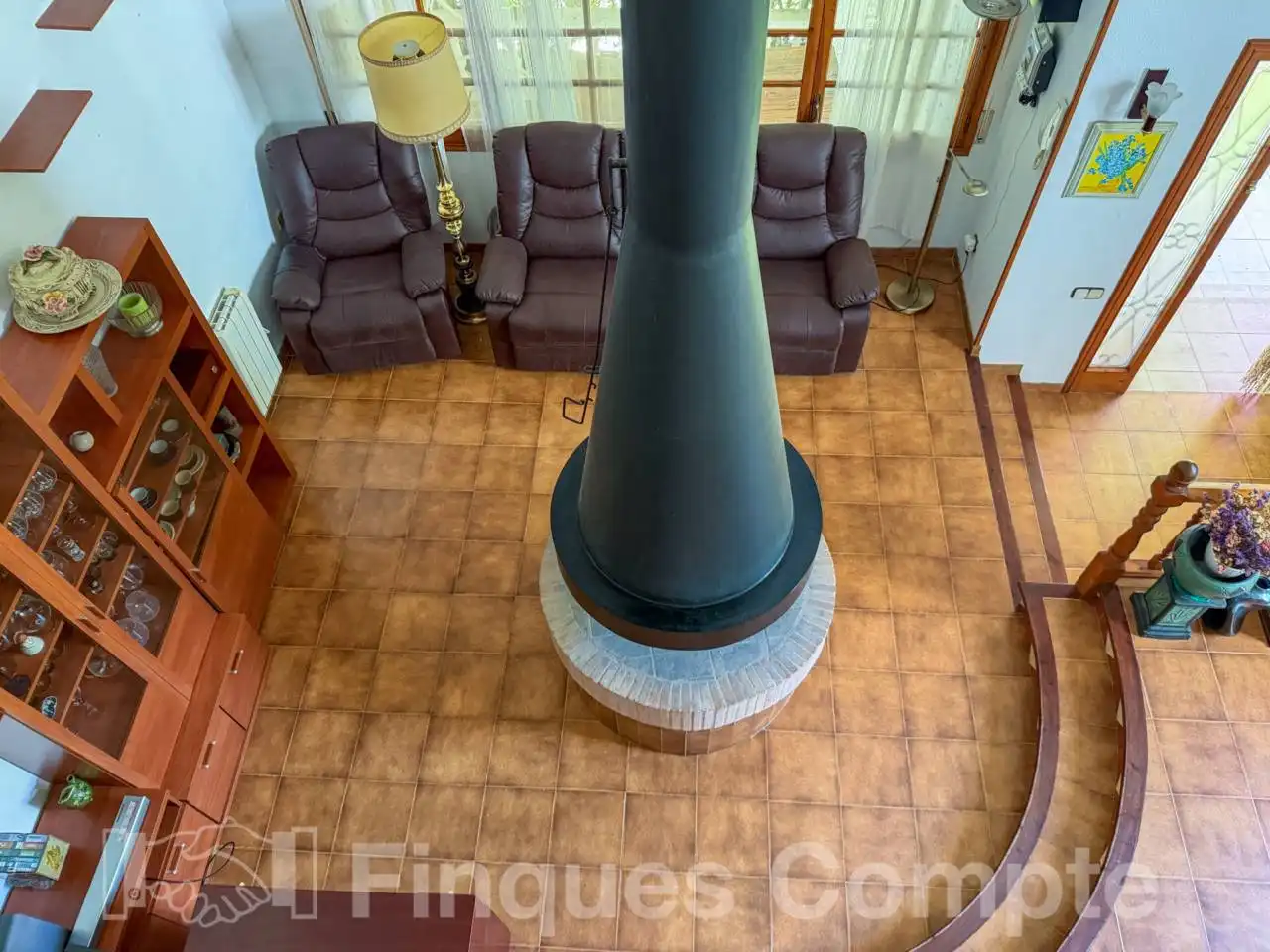 Sala d'estar de Casa o xalet en venda en Roda de Berà amb Aire condicionat, Calefacció i Jardí privat