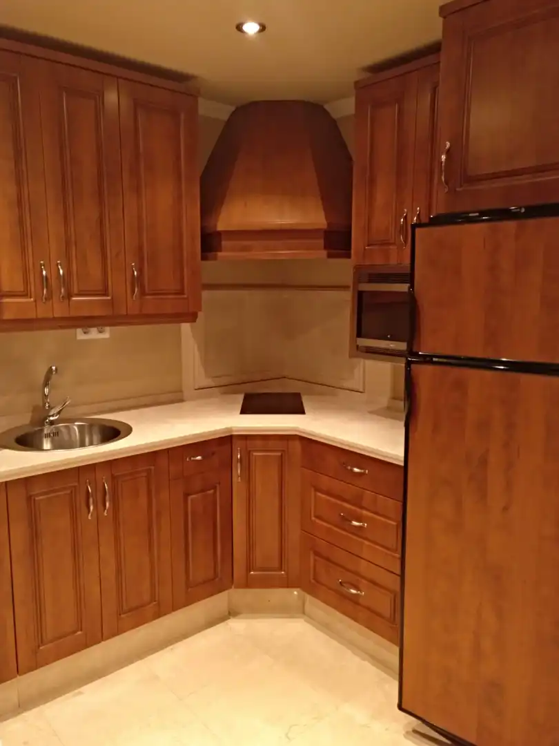 Kitchen of Flat for rent in Sevilla  with Air Conditioner, Heating and Furnished