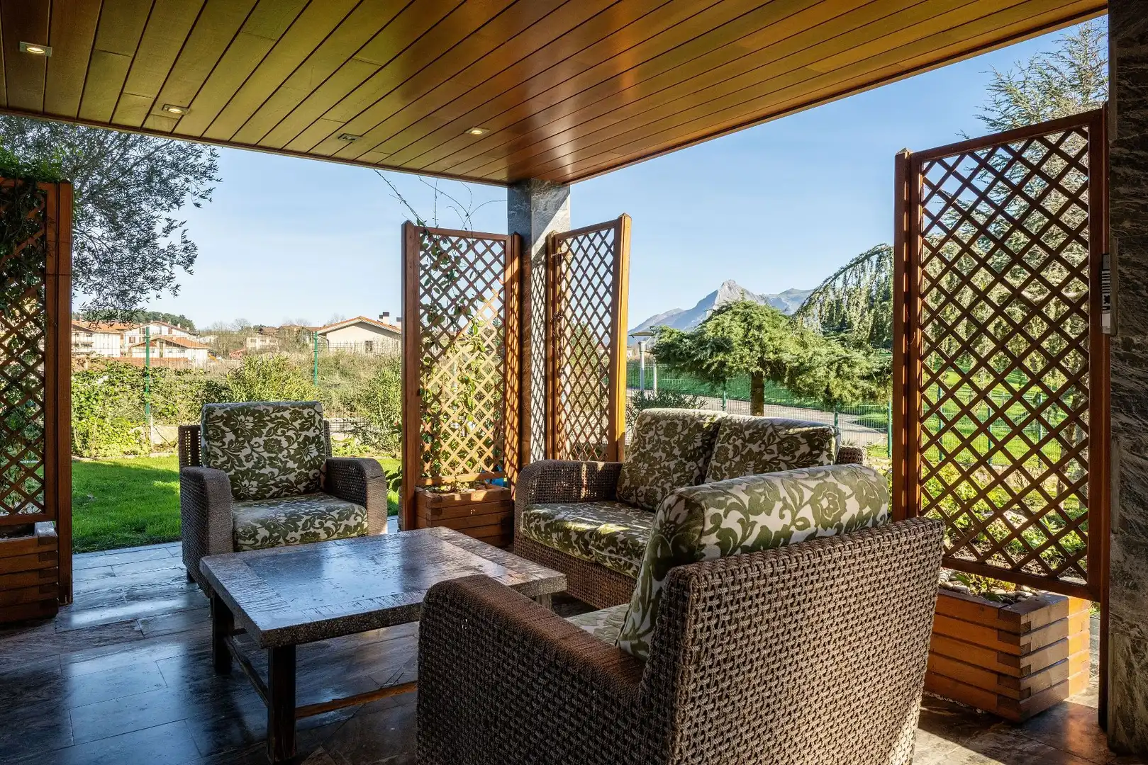 Terraza de Casa o chalet en venta en Olaberria con Calefacción, Jardín privado y Terraza