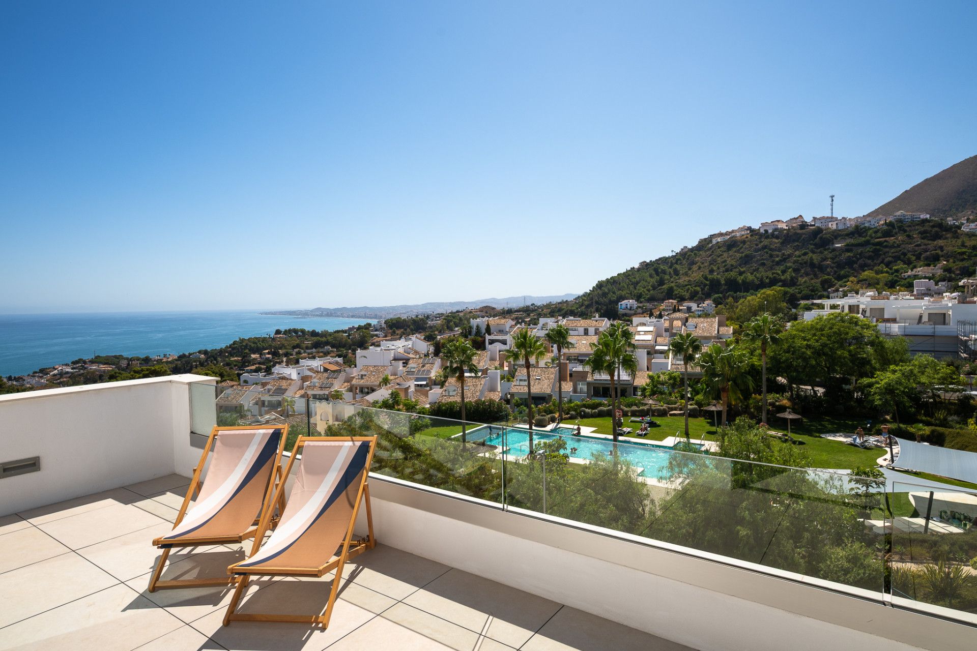 Terraza de Casa adosada en venta en Benalmádena con Aire acondicionado, Terraza y Trastero