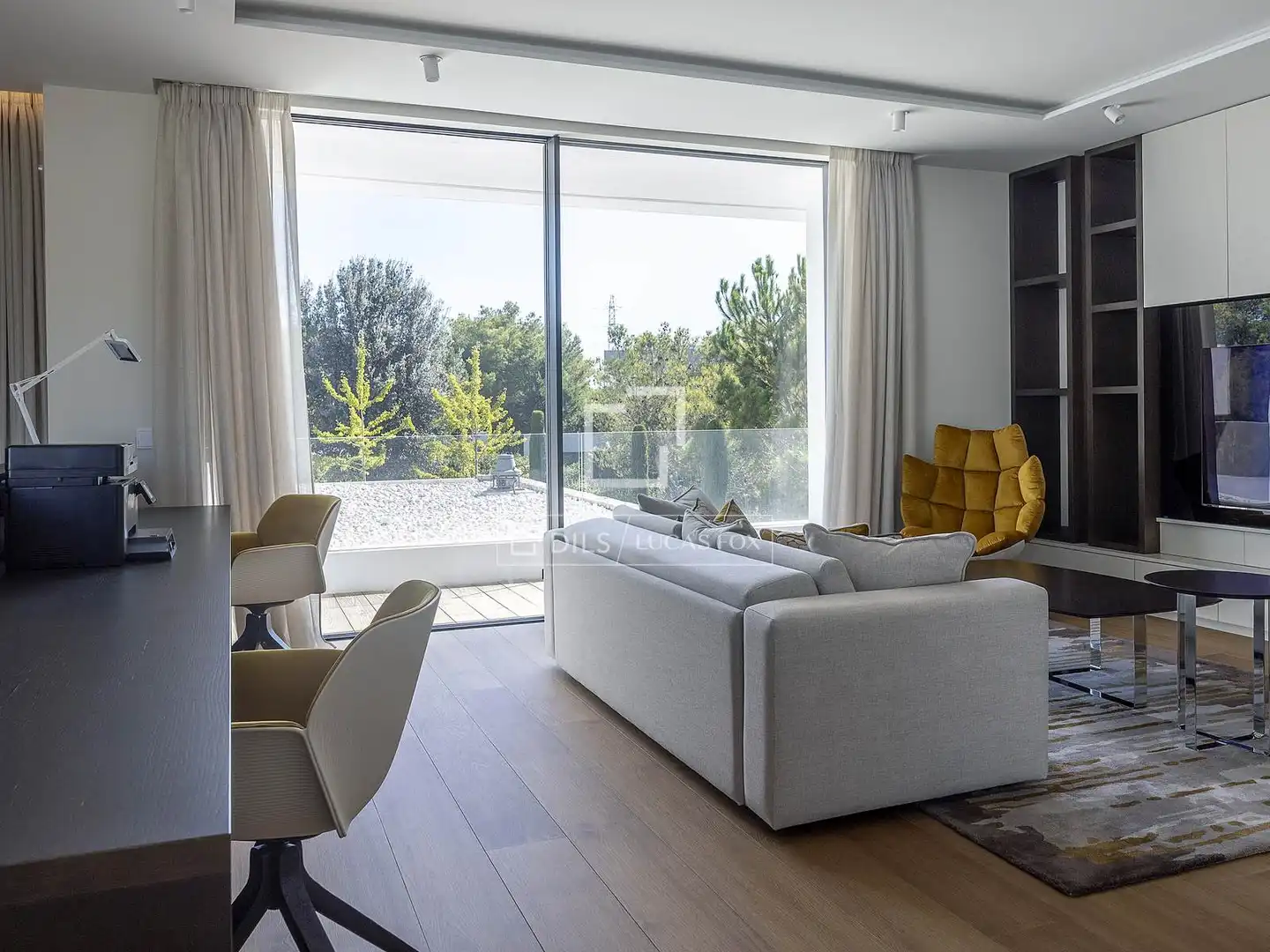 Sala de estar de Casa o chalet en venta en Bétera con Aire acondicionado, Calefacción y Parquet