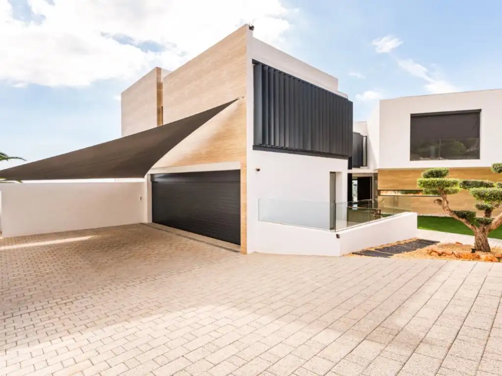 Vista exterior de Casa o chalet en venta en Altea con Aire acondicionado, Calefacción y Jardín privado