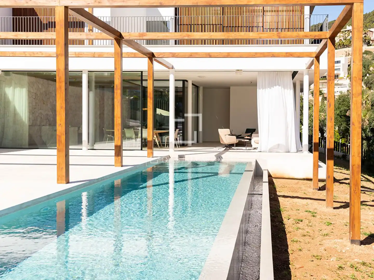 Swimming pool of Houses for sale in Calvià  with Air Conditioner, Private garden and Terrace