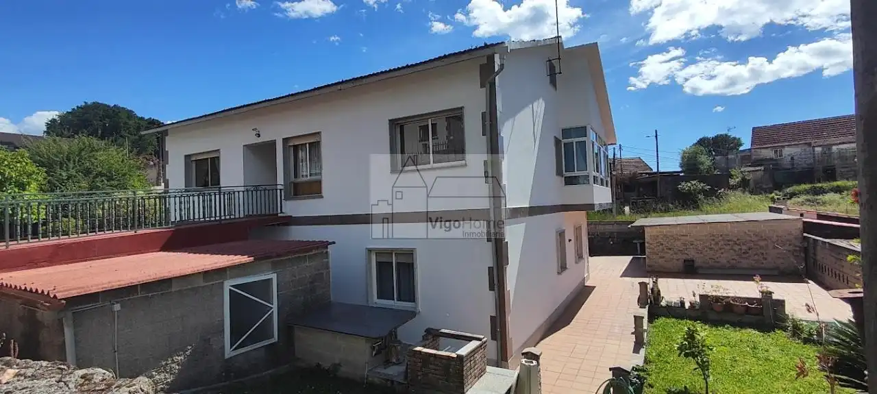 Vista exterior de Casa o chalet en venta en Moaña con Calefacción, Jardín privado y Trastero
