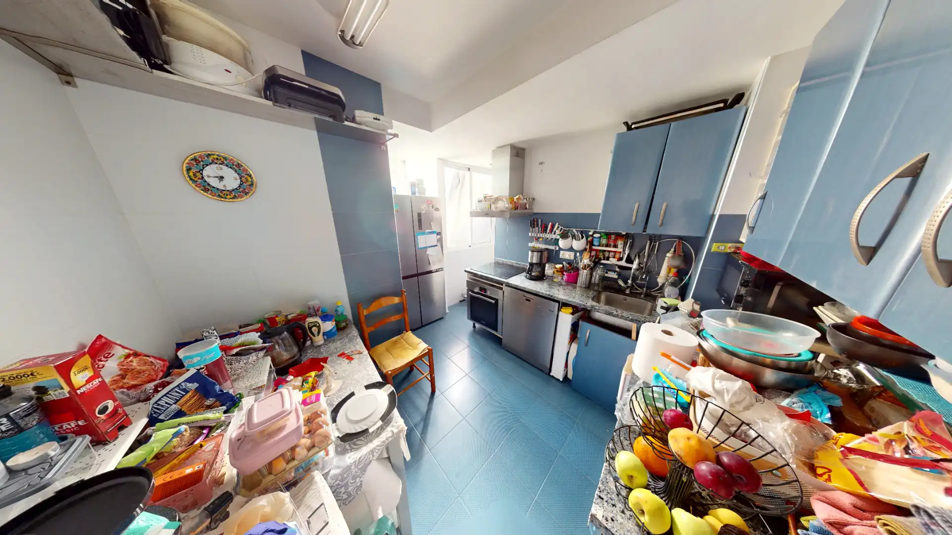 Küche von Wohnung zum Verkauf in Alicante / Alacant mit Klimaanlage, Heizung und Parkett