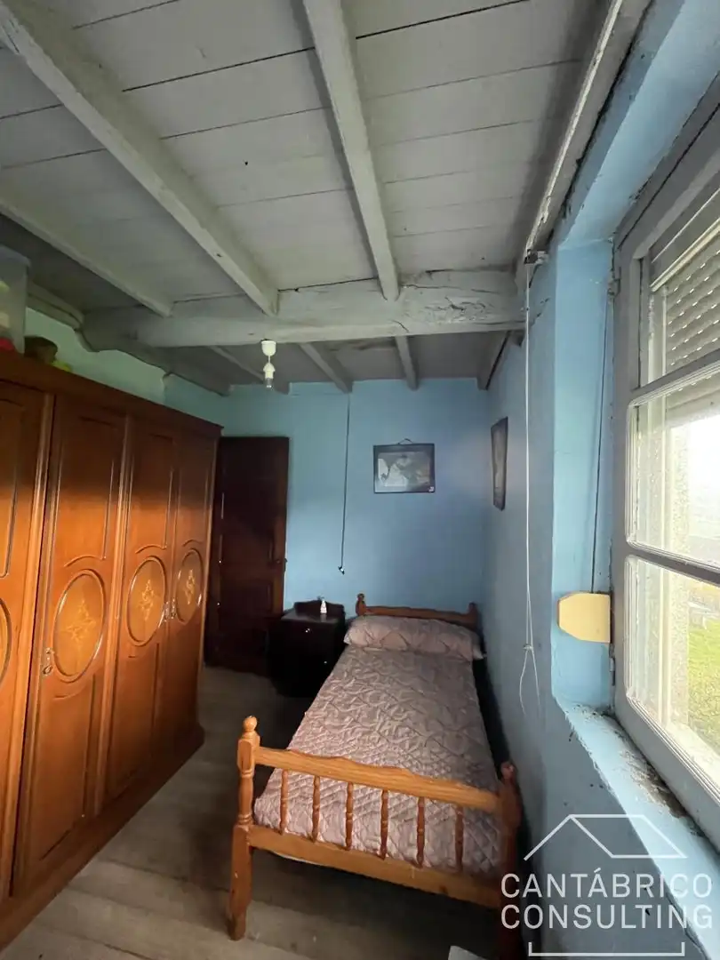 Habitación de Casa adosada en venta en San Martín de Oscos con Trastero y Amueblado