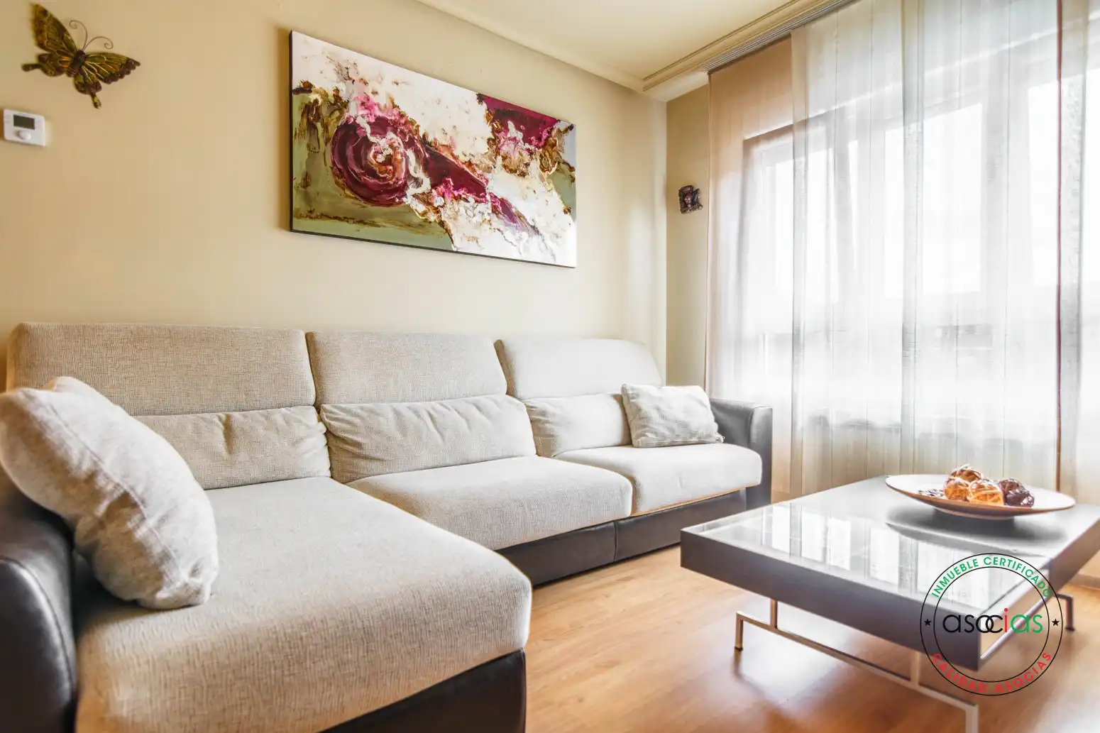 Living room of Flat for sale in Llanera  with Heating and Furnished